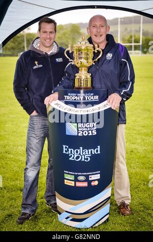 Tour du Trophée Webb Ellis - le 13 juin Banque D'Images