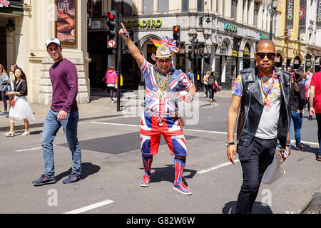 Gay Pride de Londres 2016 Banque D'Images