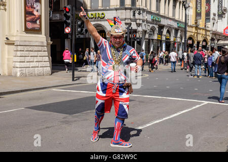 Gay Pride de Londres 2016 Banque D'Images