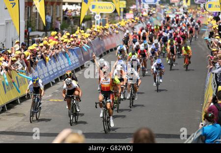 Cyclisme - 2015 Aviva Women's Tour of Britain - Première étape - Bury St Edmunds à Aldeburgh Banque D'Images