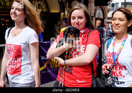 Gay Pride de Londres 2016 Banque D'Images