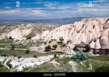 La Turquie, l'Anatolie centrale, la Cappadoce Nevşehir Province,,Avanos,,Cavusin Pasabag,Pasabagi,vallée des pigeons Banque D'Images