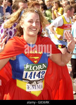 Marathon de Londres 2005 Banque D'Images