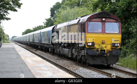 Matériel ferroviaire Banque D'Images