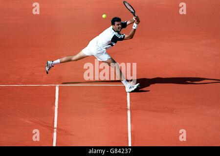 France de Tennis- Sergi Bruguera v Patrick Rafter Banque D'Images