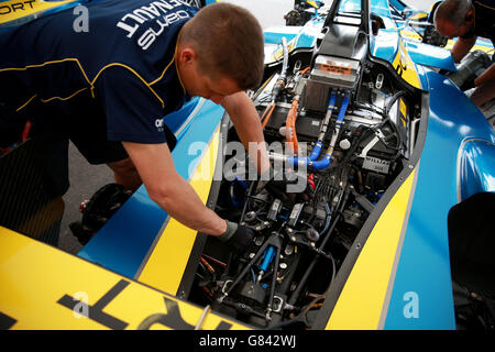 Championnat du Monde de Formule E - Série 11 - Visa - ePrix London Battersea Park Banque D'Images