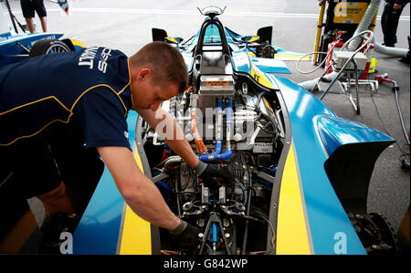 Championnat du Monde de Formule E - Série 11 - Visa - ePrix London Battersea Park Banque D'Images