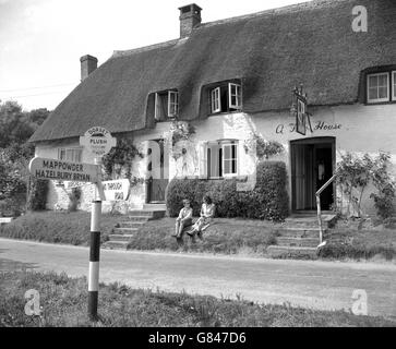 Bâtiments et points de repère - peluche, Dorset Banque D'Images