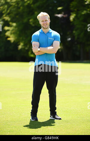 Le coureur Jonnie Peacock lors du lancement des Jeux scolaires de Sainsbury au Trent College, long Eaton. APPUYEZ SUR ASSOCIATION photo. Date de la photo: Mardi 7 juillet 2015. Le crédit photo devrait se lire: Ryan Browne/PA Wire. Banque D'Images