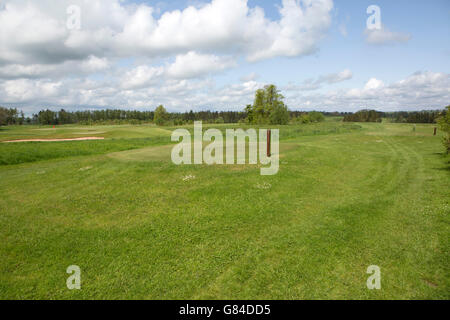 Matfen Hall Golf dans le Northumberland, en Angleterre. Banque D'Images