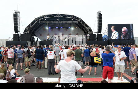 Motor Racing - Championnat du Monde de Formule 1 - Grand Prix de Grande-Bretagne 2015 - Jour de pratique - Circuit de Silverstone Banque D'Images