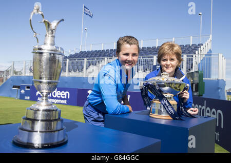 Golf - Scottish Open - Jour 4 - Club de Golf Gullane Banque D'Images