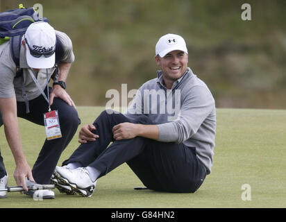 Golf - l'Open Championship 2015 - Jour de pratique deux - St Andrews Banque D'Images