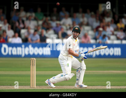 Le batteur d'Australie Peter Nevill lors d'un match au terrain du comté d'Essex, Chelmsford. Banque D'Images