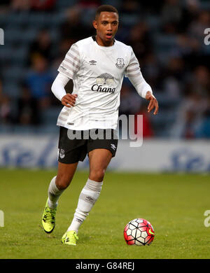 Football - pré-saison amical - Dundee v Everton - Dens Park. Brendan Galloway d'Everton Banque D'Images