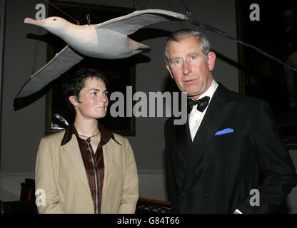 Le Prince de Galles et Dame Ellen MacArthur unissent leurs forces Dans le combat pour 'sauver l'Albatross' à un RSPB Dîner Banque D'Images