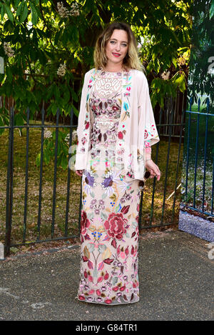 Alice Temperley arrive à la Serpentine Gallery Summer Party à Hyde Park, Londres.APPUYEZ SUR ASSOCIATION photo.Date de la photo: Jeudi 02 juillet 2015.Le crédit photo devrait se lire comme suit : Ian West/PA Wire Banque D'Images