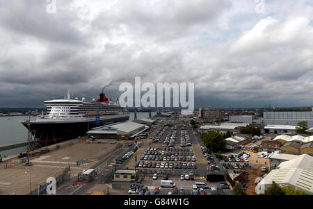 Queen Mary 2 stock Banque D'Images