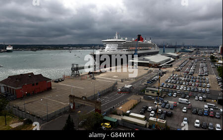 Queen Mary 2 stock Banque D'Images