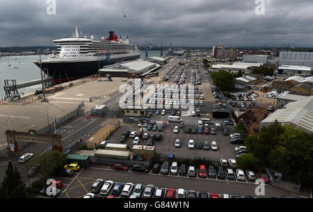 Queen Mary 2 stock Banque D'Images