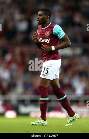 Football - UEFA Europa League - Qualfiying - Premier tour - Premier pied - West Ham United / FC Lusitanos - Upton Park. Diafra Sakho, Ham Ouest Unis Banque D'Images