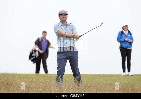 Golf - Scottish Open - Preview Journée - Club de Golf Gullane Banque D'Images