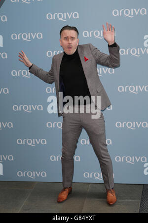 Pete Donaldson arrive pour les Arqiva commercial radio Awards au Roundhouse de Londres. APPUYEZ SUR ASSOCIATION photo. Date de la photo: Mercredi 8 juillet 2015. Le crédit photo devrait se lire: Daniel Leal-Olivas/PA Wire Banque D'Images