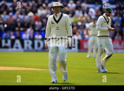 Cricket - Premier essai - Angleterre Investec Cendres v Australie - Jour 1 - Stade SWALEC Banque D'Images