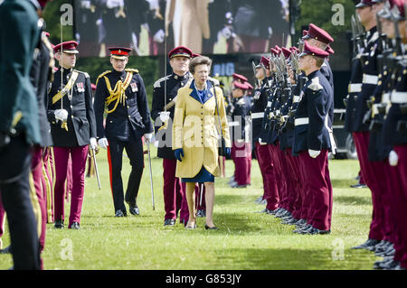 King's Royal Hussars' parade tricentenaire Banque D'Images