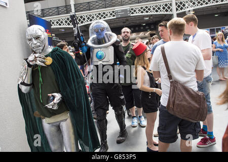 Film et Comic Con - Londres Banque D'Images