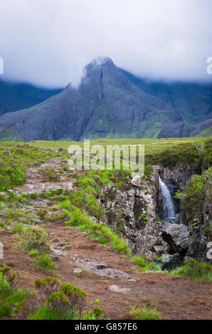 Conte des piscines en Ile de Skye, Ecosse Banque D'Images