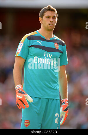 Football - Emirates Cup - Arsenal / Olympique Lyonnais - Emirates Stadium. Gardien d'arsenal Emiliano Martinez Banque D'Images