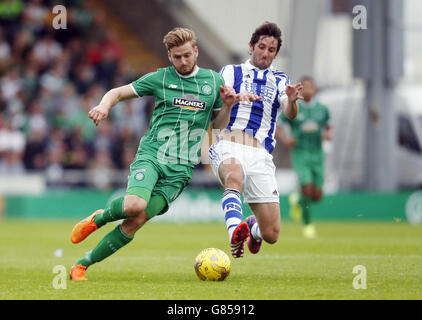 - Football amical d'avant saison - Celtic v Real Sociedad - St Mirren Park Banque D'Images