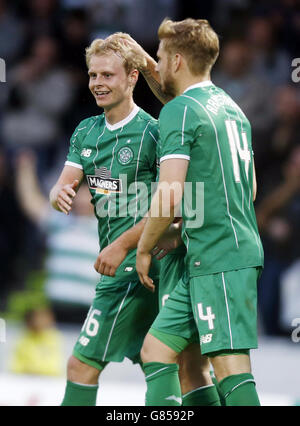 - Football amical d'avant saison - Celtic v Real Sociedad - St Mirren Park Banque D'Images