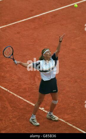 Tennis tennis French tennis Open. Steffi Graf, Allemagne Banque D'Images