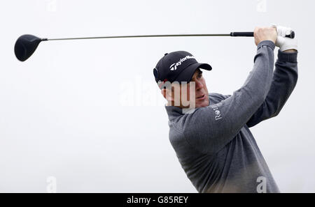 Ritchie Ramsey en Écosse pendant la première journée du Championnat d'Open 2015 à St Andrews, Fife. Banque D'Images