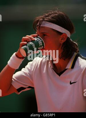 Tennis - French Open. Ruxandra Dragomir Banque D'Images