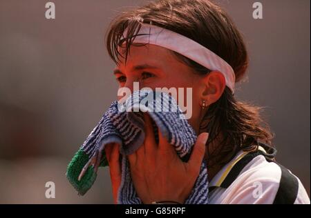 Tennis - French Open. Ruxandra Dragomir Banque D'Images