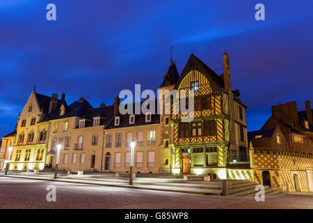 Vue sur Amiens en France Banque D'Images