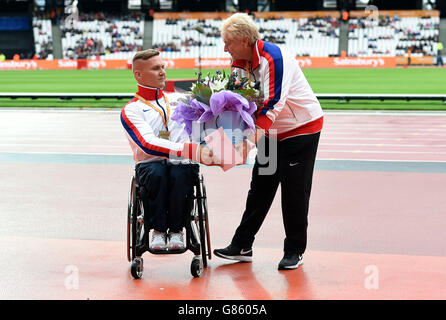 Athlétisme - Sainsbury's anniversaire Jeux - Jour trois - le stade de la Queen Elizabeth Olympic Park Banque D'Images