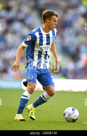 Football - championnat Sky Bet - Brighton et Hove Albion v Nottingham Forest - stade AMEX. Solly March, Brighton & Hove Albion Banque D'Images