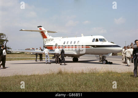 Aviation - Hawker Siddeley 125 - Aéroport de Bournemouth Hurn, Banque D'Images