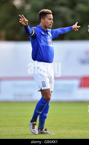 Football - pré-saison amical - Worcester City / Birmingham City - Aggborough. Josh Cogley, Birmingham City Banque D'Images