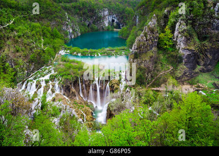 Le parc national des Lacs de Plitvice, Croatie