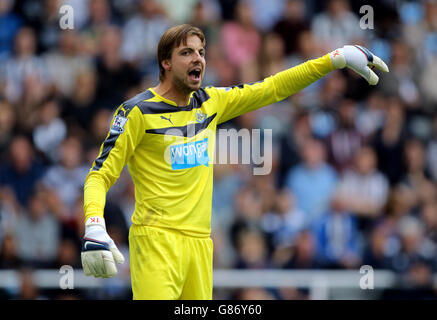 Football - Barclays Premier League - Newcastle United / Southampton - St James' Park. Tim Krul, gardien de but de Newcastle United Banque D'Images