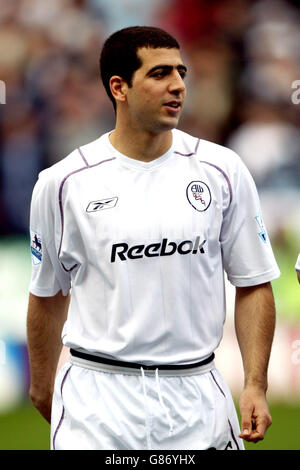 Soccer - FA Barclays Premiership - Bolton Wanderers / Chelsea - Reebok Stadium.Tal Ben Haim, Bolton Wanderers Banque D'Images