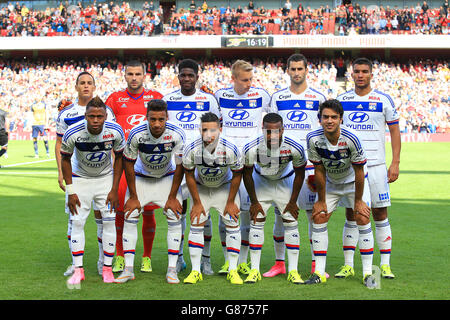 Soccer - 2015 Unis Cup - Arsenal v Olympique Lyonnais - Emirates Stadium Banque D'Images