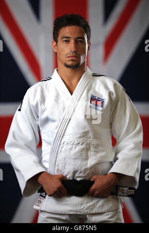 Judo - annonce de l'équipe britannique de Judo - Centre d'excellence - Université de Wolverhampton.Ashley McKenzie, athlète de judo en Grande-Bretagne, pendant la séance photo au Centre d'excellence de l'Université de Wolverhampton. Banque D'Images