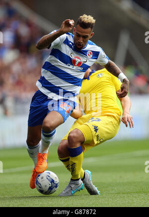 Sky Bet Championship Soccer - - Lecture v Leeds United - stade Madejski Banque D'Images