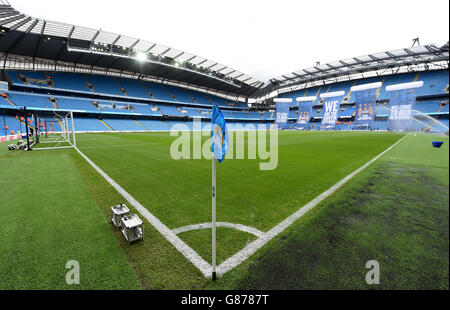 Soccer - Barclays Premier League - Manchester City v Chelsea - Etihad Stadium Banque D'Images